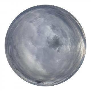 HDRi Skydome of Overcast Sky 16K